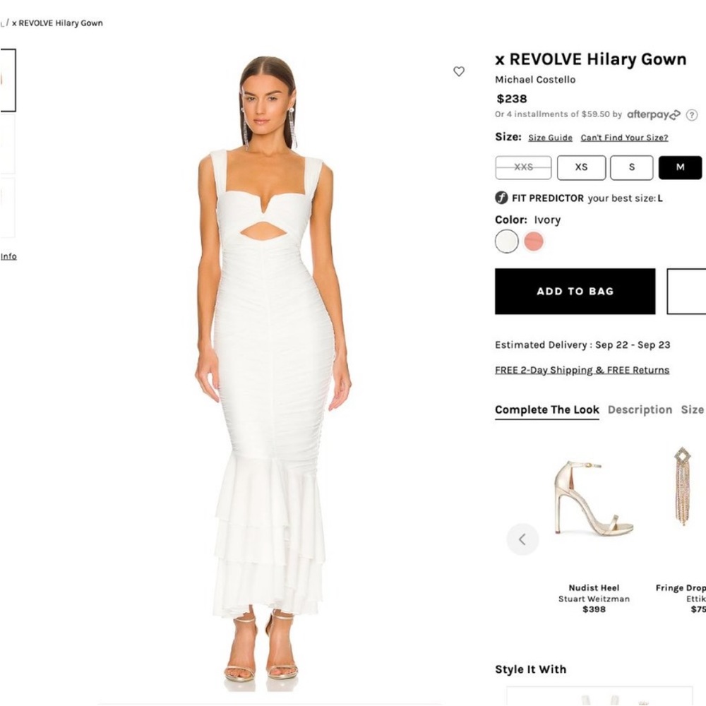 Michael Costello x REVOLVE Hilary Gown